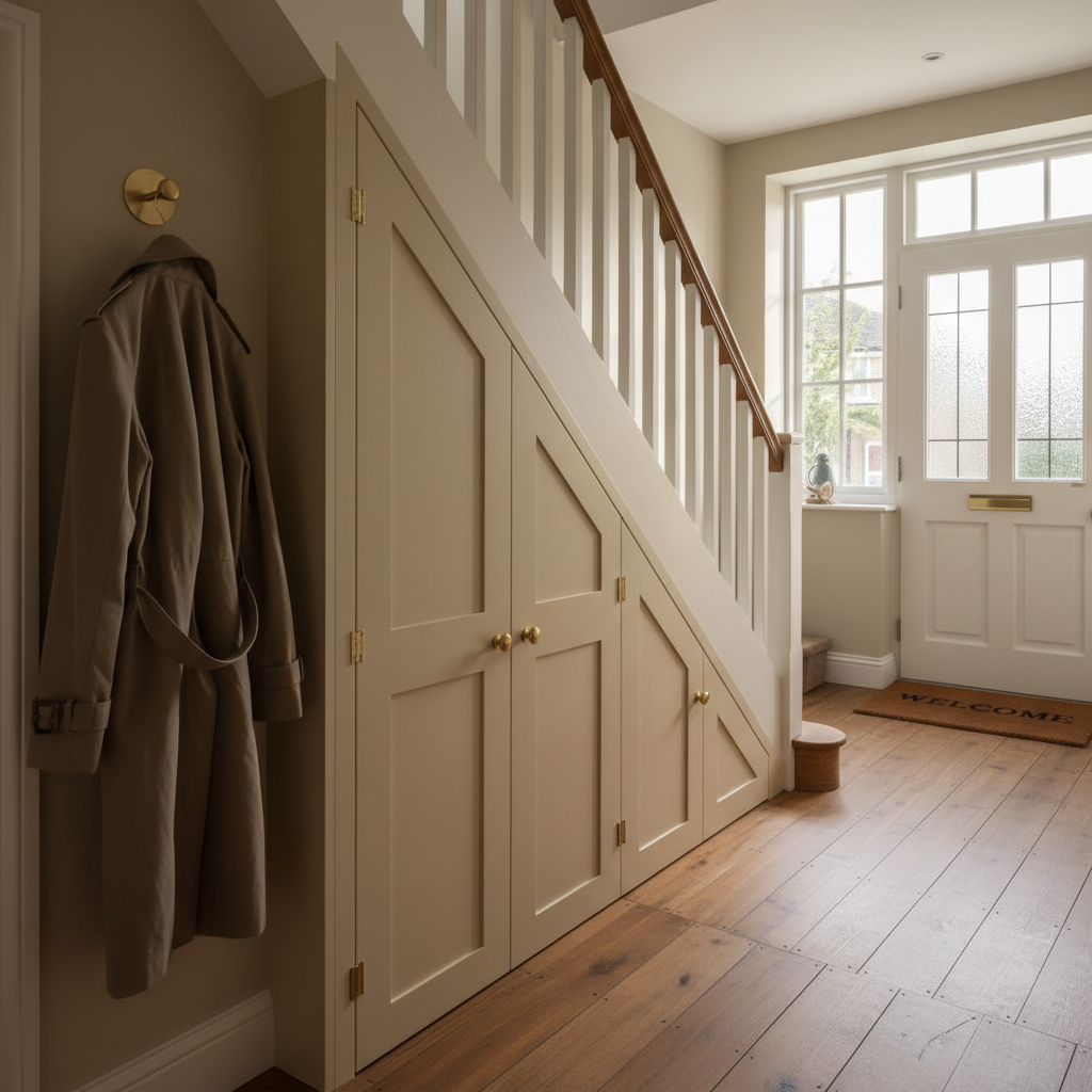 Under stair pull-out drawers